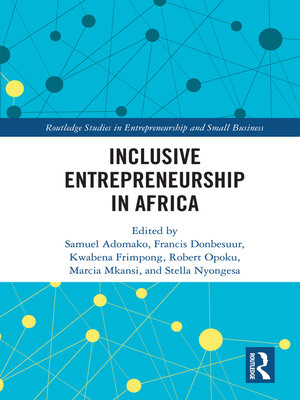 cover image of Inclusive Entrepreneurship in Africa